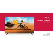 Vizio M437-G0 TV manual cover