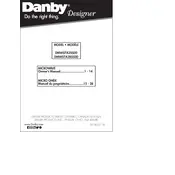 Danby DMW07A2BSSDD Microwave manual cover