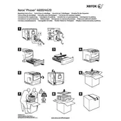 Xerox Phaser 4600 Repacking Instruction Printer manual cover