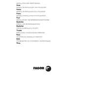 Fagor 6HV-585TCX Oven manual cover