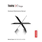 Lenovo ThinkPad X1 Yoga Gen 3 Laptop manual cover