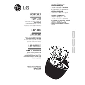 LG LDF9932ST LDF9932ST.ASTEEUS Dishwasher manual cover