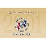 Buick Century 2001 manual cover