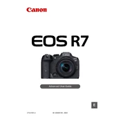 Canon EOS R7 manual cover