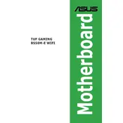 ASUS TUF GAMING B550M-E WIFI Motherboard manual cover