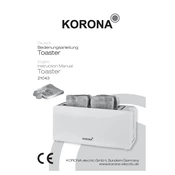 Korona 21043 Toaster manual cover