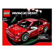 LEGO Racers 8143-1 Construction Set manual cover