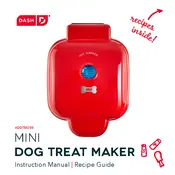 Dash DDTM200 Mini Dog Treat Maker manual cover