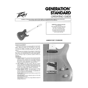 Peavey Generation Standard Guitar manual cover