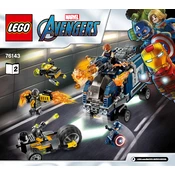 LEGO Avengers 76143-2 Construction Set manual cover