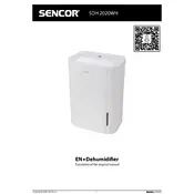 Sencor SDH 2020WH Dehumidifier manual cover