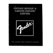 Fender 27-4902 Paisley Telecaster Guitar manual cover