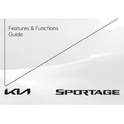 Kia Sportage 2023 Compact Crossover SUV manual cover