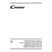 Candy CBG620X manual cover