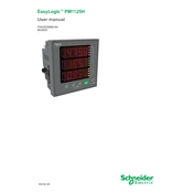 Schneider Electric EasyLogic PM1125H Monitoring Unit manual cover