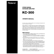 Roland KC-300 manual cover