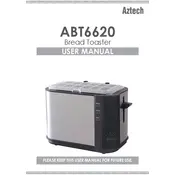 Aztech ABT6620 Toaster manual cover