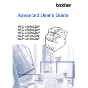 Brother MFC-L8650CDW Advanced manual cover