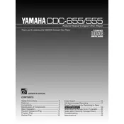 Yamaha CDC-555 Disc Player manual cover