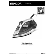 Sencor SSI 2800BL Iron manual cover