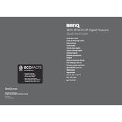 BenQ MS513P manual cover