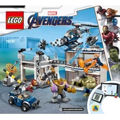 LEGO Avengers 76131 Construction Set manual cover