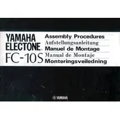 Yamaha Electone FC-10S Keyboard manual cover