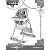 Fisher Price Mattel Healthy Care Rainforest High W3066 Chair manual cover