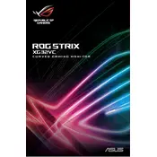 ASUS ROG Strix XG32VC Monitor manual cover