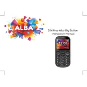 Alba Big Button 578/3951 Phone manual cover