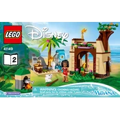 LEGO Moana 41149-2 Construction Set manual cover