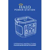 Halo Portable Power Station V2 Power Bank manual cover