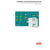 ABB REL 511 2.5 Protection Terminal manual cover