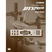 Yamaha DTXPRESS Module manual cover