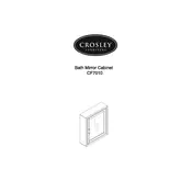 Crosley CF7010 Cabinet manual cover