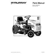 Murray G4315010  Tractor manual cover