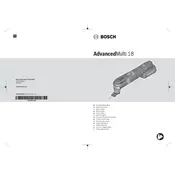 Bosch AdvancedMulti 18 Tool manual cover