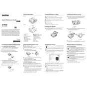 Brother RJ-4030 manual cover