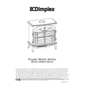 Dimplex Beckley BEC20 Electric Stove manual cover