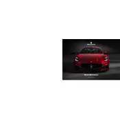 Maserati GranTurismo 2024 Grand Tourer manual cover