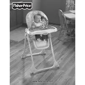 Fisher Price Mattel Precious Planet Blue Sky High T1455 Chair manual cover