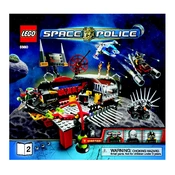 LEGO Space Police 5980-2 Construction Set manual cover