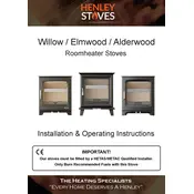 Henley Stoves Alderwood Stove manual cover