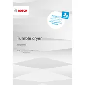 Bosch Series 6 WQG24509GB Dryer manual cover