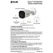 Flir Elara FR-345-EST Camera manual cover