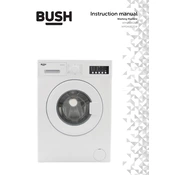 Bush WMSAE812EB 9224351 Washing Machine manual cover