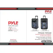 Pyle PPHP152SM.5 Speaker manual cover