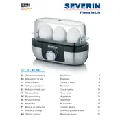 Severin EK 3163 Egg Cooker manual cover