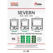 Henley Stoves Severn 4kW Heater manual cover