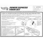 Hot Wheels Mattel Power Express Train 65631 Toy manual cover